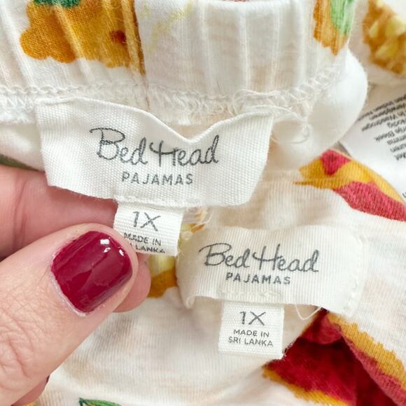 BedHead Pies The Limit Long Sleeve Shorty PJ Set - Picture 8 of 9